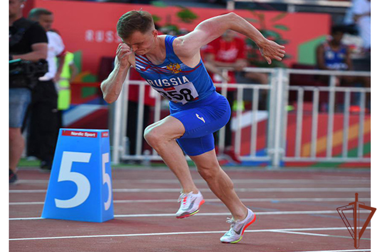 Спортсмен Росгвардии завоевал золото на чемпионате России по легкой атлетике в Екатеринбурге
