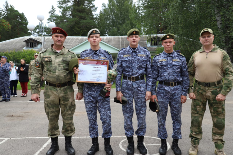 Юные "Гвардейцы" из Перми заняли 3 место в военно-патриотических сборах