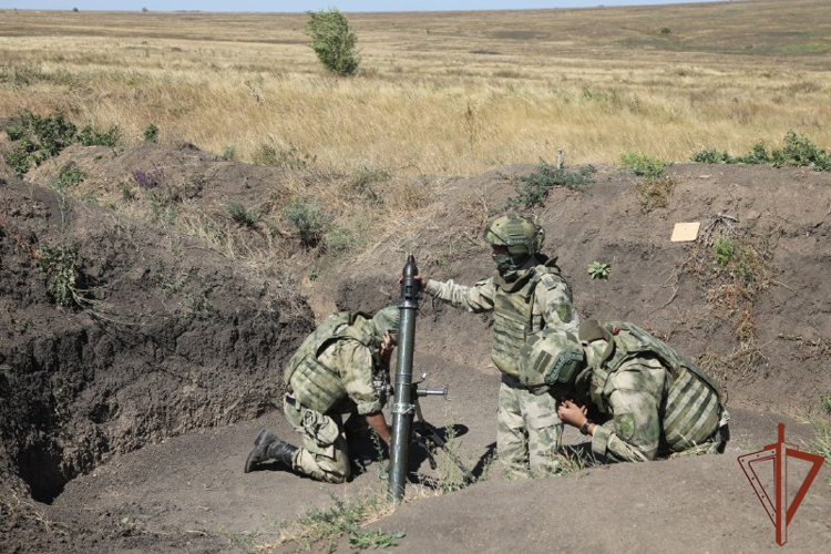 В Росгвардии определили лучших артиллеристов