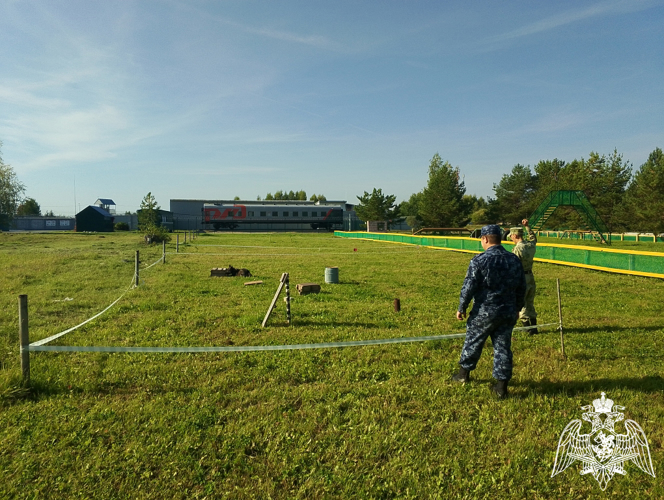 В Пермском военном институте Росгвардии прошли учебно-методические сборы со специалистами-кинологами