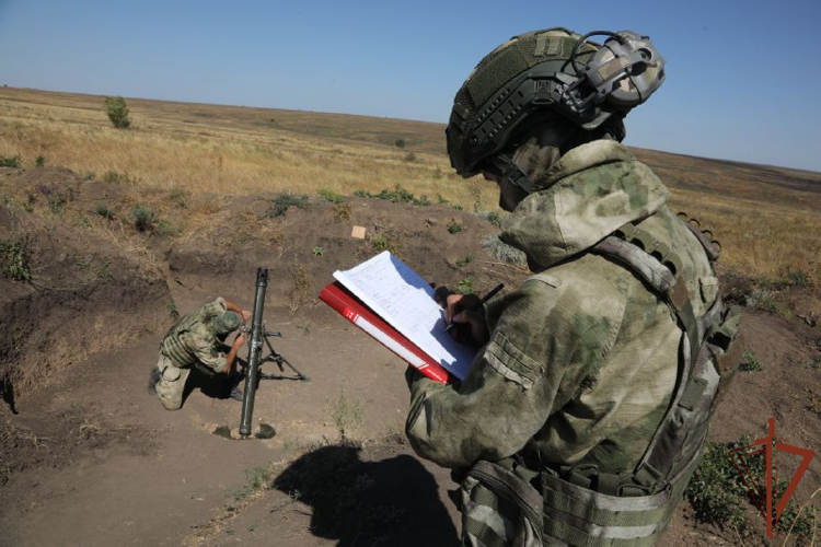 В Росгвардии определили лучших артиллеристов