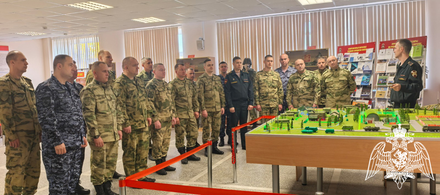 В Пермском военном институте Росгвардии началось обучение офицеров, прибывших на повышение квалификации