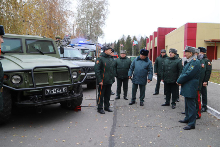 Делегация из Казахстана посетила Пермский военный институт Росгвардии