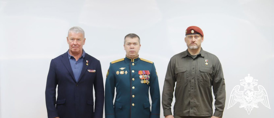 Пермский военный институт Росгвардии посетил Герой России начальник Саратовского военного института ведомства