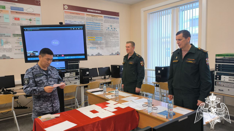 В Пермском военном институте Росгвардии слушатели курсов профессиональной переподготовки сдали междисциплинарный экзамен