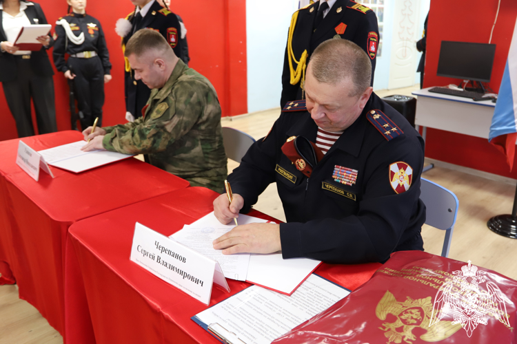 В Перми Росгвардия подписала соглашение о сотрудничестве