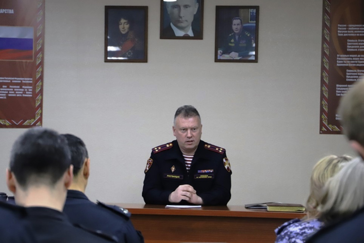В Управлении Росгвардии по Пермскому краю прошел учебно – методический сбор с руководителями групп по военно-политической (политической) подготовке