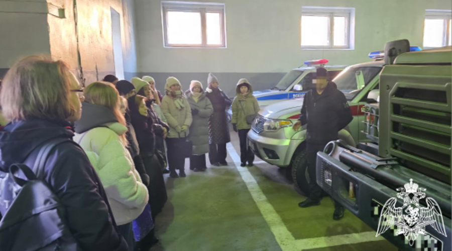 В гостях у ОМОН «Парма» побывали пермские студенты 