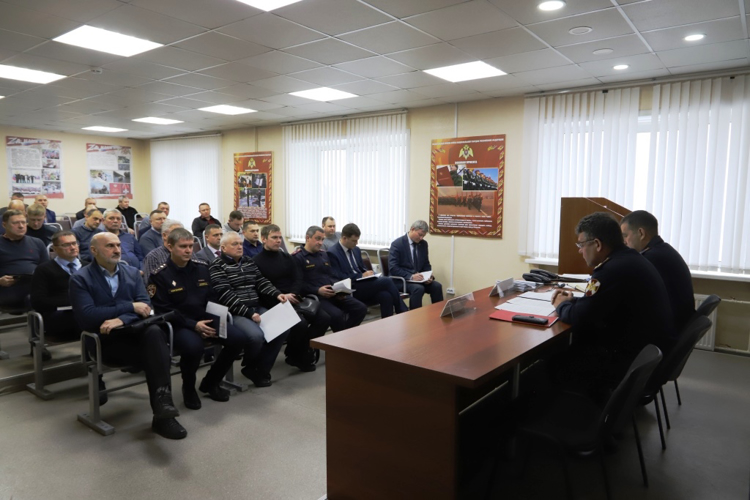 В Управлении Росгвардии по Пермскому краю прошло совещание с представителями предприятий ТЭК региона