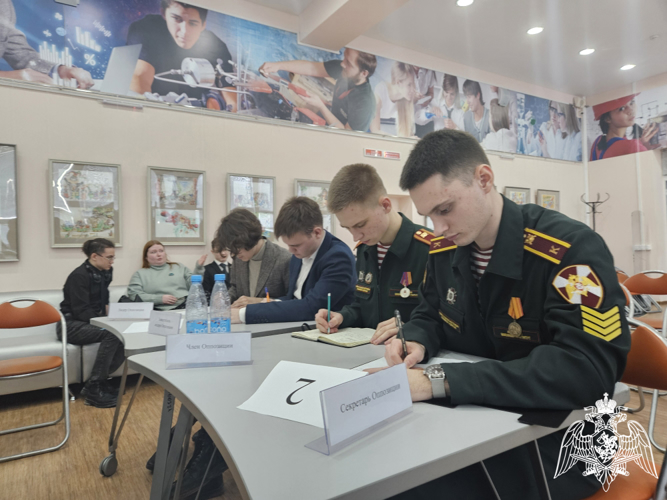 Курсанты Пермского военного института Росгвардии одержали победу на региональном этапе Интеллектуальной олимпиады Приволжского федерального округа
