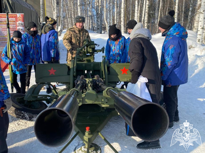 В Перми в преддверии Дня защитника Отечества прошла военно-спортивная эстафета «Ратник»