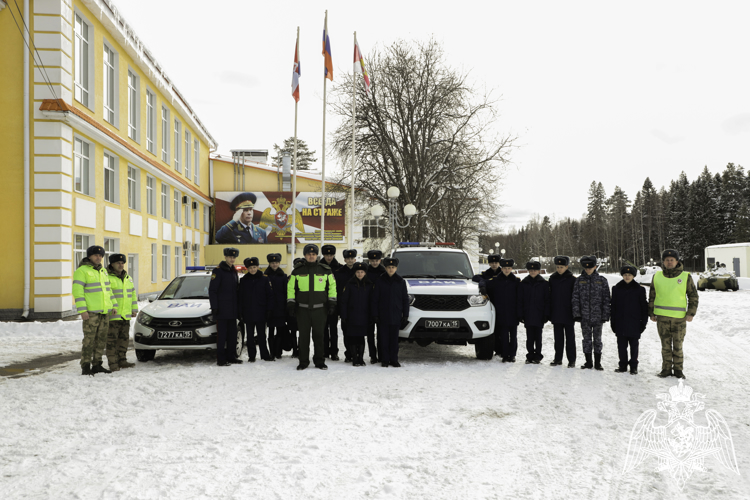 Кадетам Пермского президентского кадетского училища Росгвардии напомнили про безопасность дорожного движения
