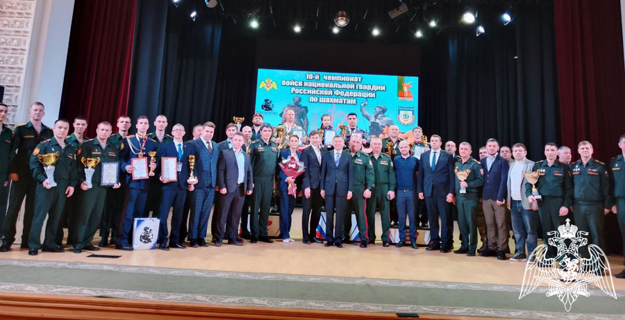 Военнослужащие Пермского военного института Росгвардии стали победителями чемпионата Росгвардии по шахматам