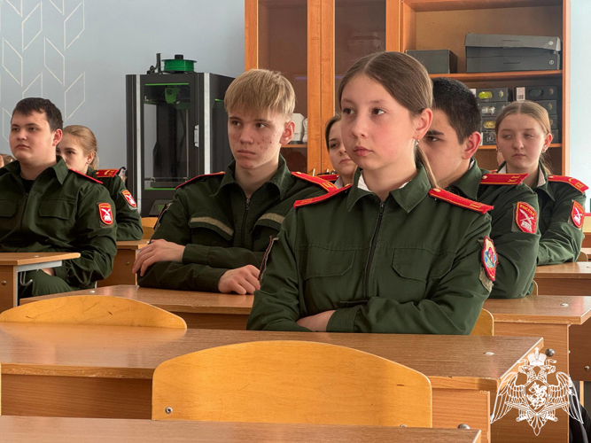 Курсанты Пермского военного института Росгвардии провели прямые линии с кадетами учебных заведений Республики Татарстан