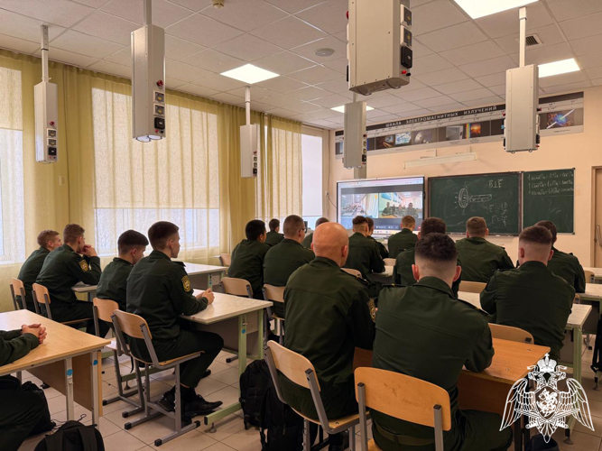 Курсанты Пермского военного института Росгвардии провели прямые линии с кадетами учебных заведений Республики Татарстан