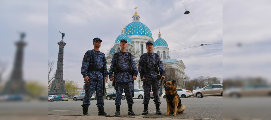Росгвардия обеспечила безопасность во время празднования Пасхи