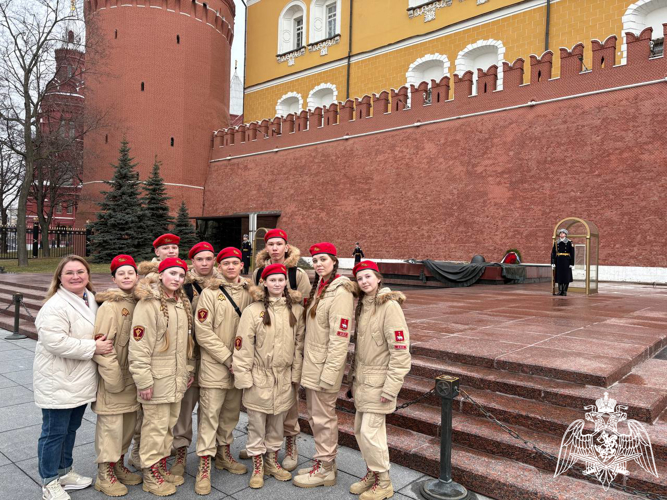 Учащиеся класса Росгвардии приняли участие в финальном этапе Всероссийской спартакиады по военно-спортивному многоборью «Призывники: «Служу России»