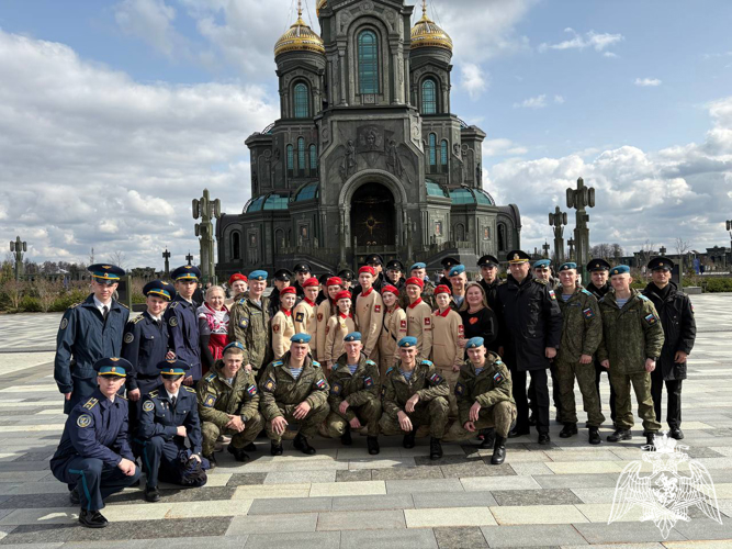 Учащиеся класса Росгвардии  приняли участие в финальном этапе Всероссийской спартакиады по военно-спортивному многоборью «Призывники: «Служу России»