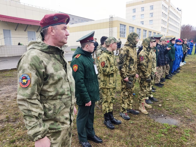 В Пермском военном институте Росгвардии прошли спортивные соревнования среди допризывной молодежи