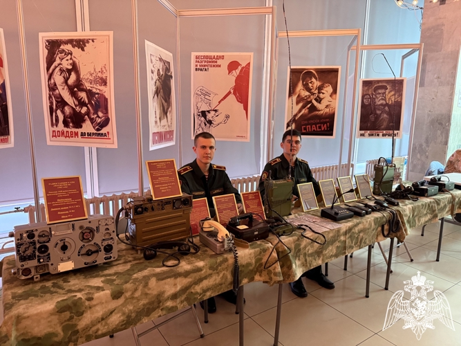 Курсанты Пермского военного института Росгвардии приняли участие в фестивале «Звучит радио»