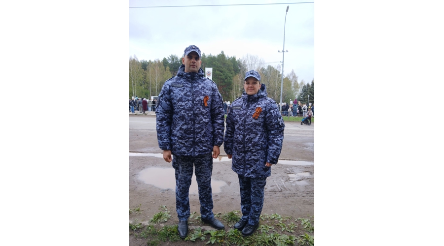Росгвардейцы Пермского края обеспечили общественную безопасность при праздновании Дня Великой Победы 