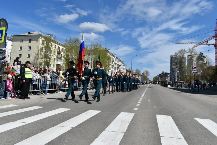 В Перми военнослужащие Росгвардии приняли участие в праздничных мероприятиях, посвященных 80-летию Победы в Великой Отечественной войне