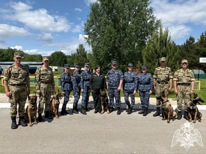 Курсанты Пермского военного института Росгвардии приняли участие в межведомственной олимпиаде по дрессировке служебных собак