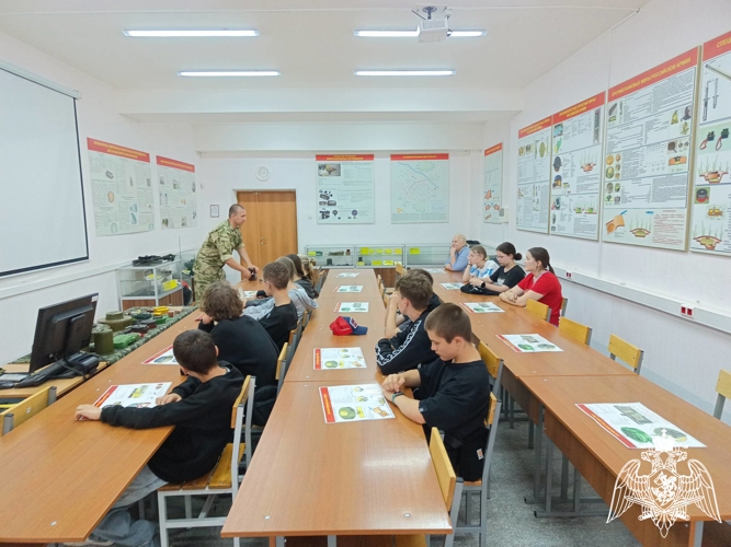 Учащиеся города Перми посетили факультет инженерного обеспечения Пермского военного института Росгвардии