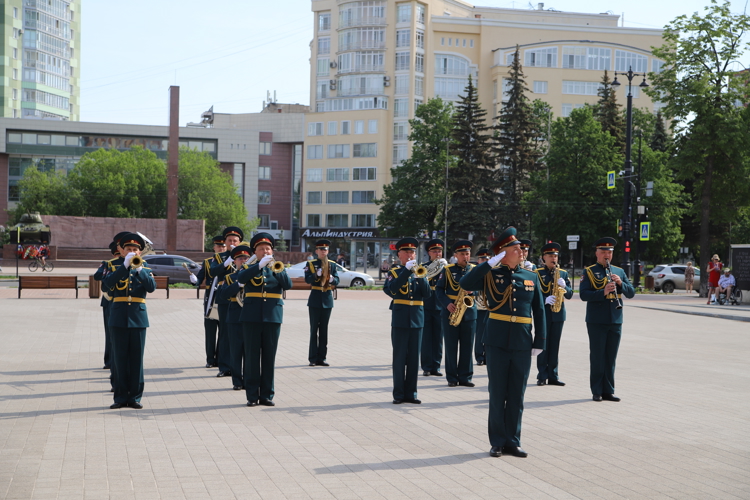 В Перми прошел региональный этап смотра-конкурса военных оркестров Росгвардии