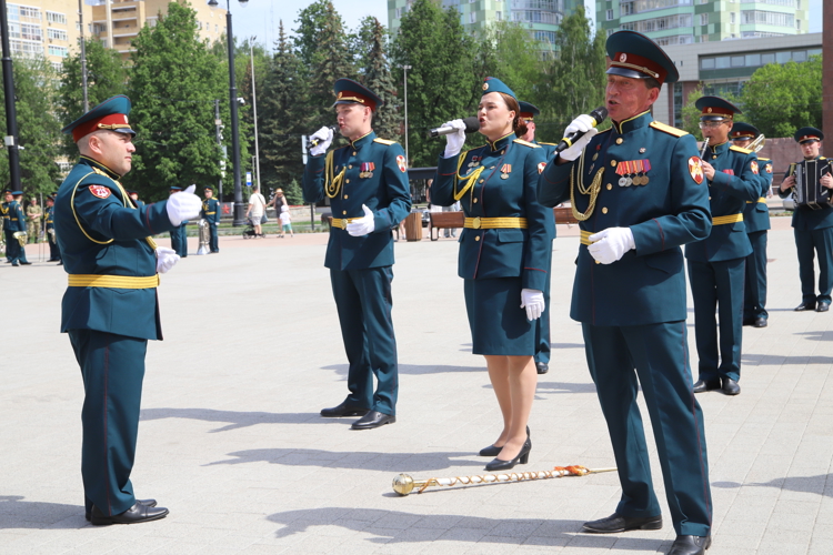 В Перми прошел региональный этап смотра-конкурса военных оркестров Росгвардии
