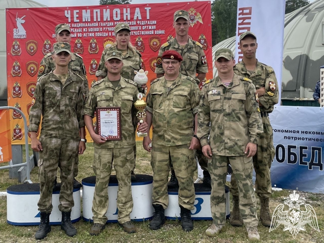 Военнослужащие Пермского военного института Росгвардии приняли участие в чемпионате войск национальной гвардии Российской Федерации по стрельбе из боевого ручного стрелкового оружия