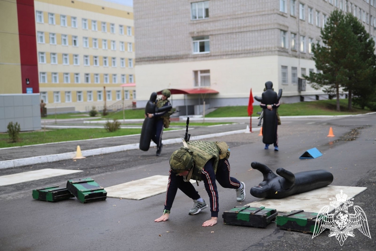 В Пермском военном институте Росгвардии прошел чемпионат по спортивному ориентированию 