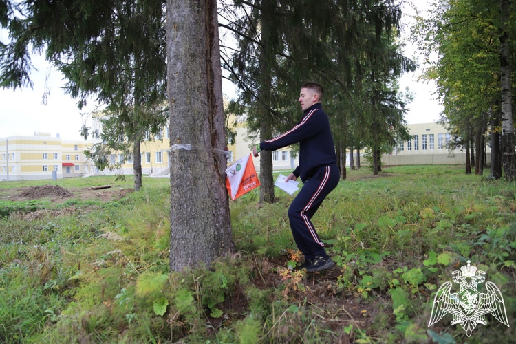 В Пермском военном институте Росгвардии прошел чемпионат по спортивному ориентированию 