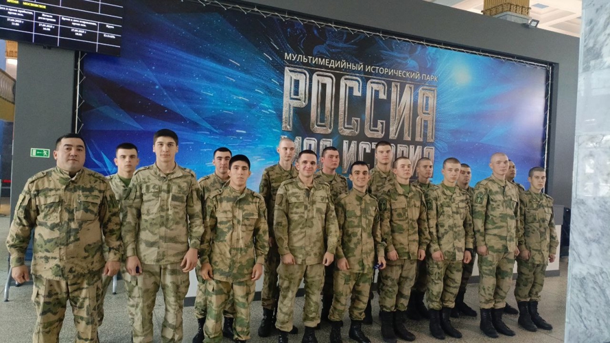 Военнослужащие по призыву, проходящие  службу в Росгвардии познакомились с историей Пермского края