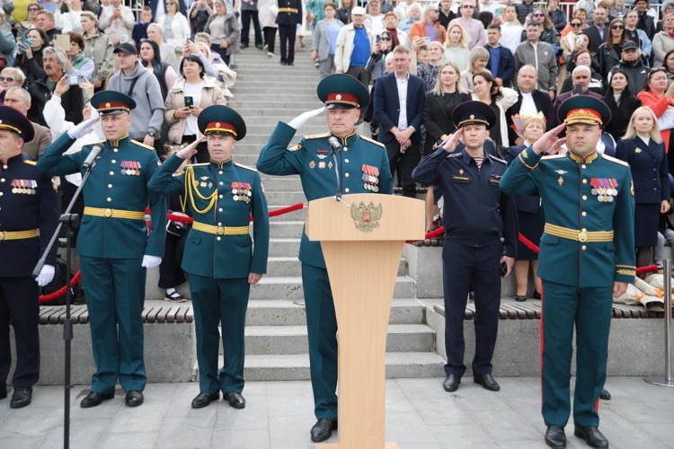 В Пермском президентском кадетском училище войск национальной гвардии прошли торжественные мероприятия по случаю Дня знаний