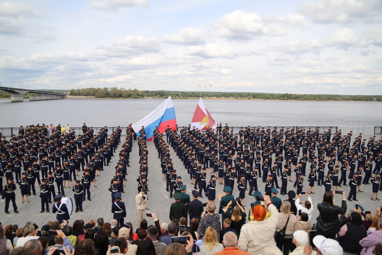 В Пермском президентском кадетском училище войск национальной гвардии прошли торжественные мероприятия по случаю Дня знаний