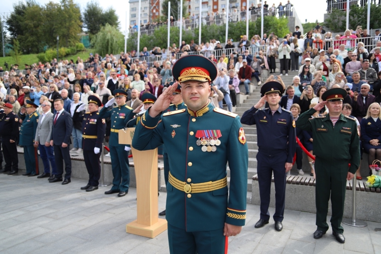 В Пермском президентском кадетском училище войск национальной гвардии прошли торжественные мероприятия по случаю Дня знаний