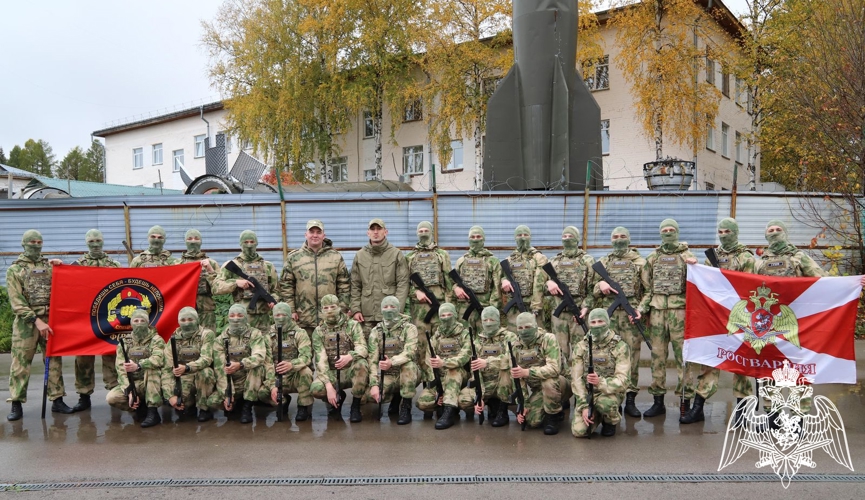 Курсанты Пермского военного института Росгвардии приняли участие в «Гонка героев. Время твоих побед!»