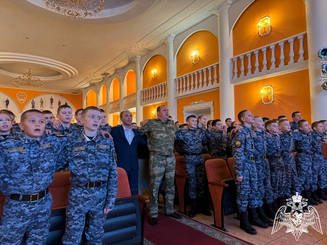 Пермское президентское кадетское училище Росгвардии посетил руководитель проекта «Кадетское наследие»