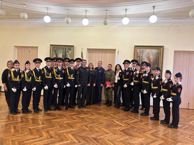 Сотрудник СОБР «Стрелец» Росгвардии принял участие в торжественной церемонии присяги 