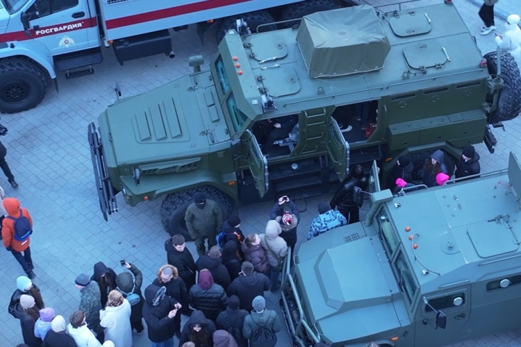 Патриотическая акция «Один день с Росгвардией» прошла в Перми