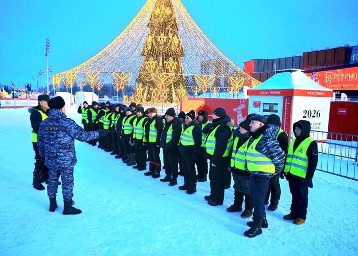 Росгвардия подвела итоги контроля за безопасностью в период новогодних праздников