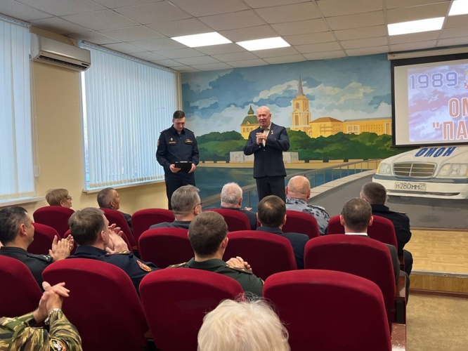 ОМОН "Парма" Управления Росгвардии по Пермскому краю отметил 37-ю годовщину со дня образования