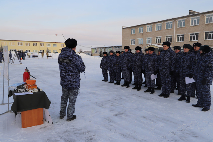 В войсках национальной гвардии начался зимний период подготовки