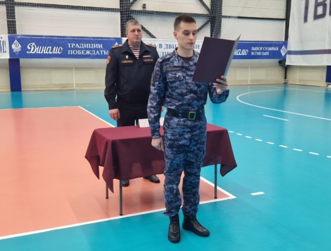 В Перми прошла торжественная присяга новобранцев Росгвардии