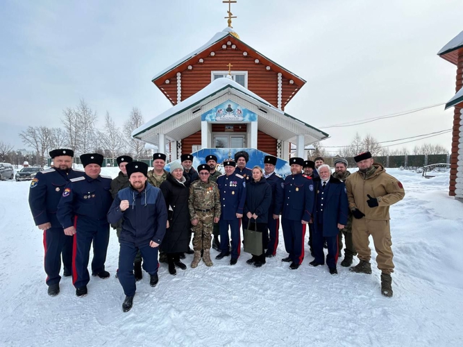 В Перми офицер Росгвардии приняла участие в совете Атаманов