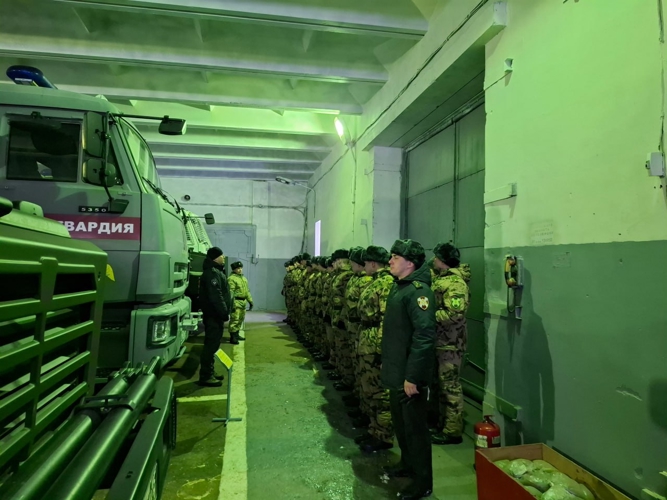 В Пермском крае на базе пермского ОМОН «Парма» прошли занятия для курсантов военного института Росгвардии