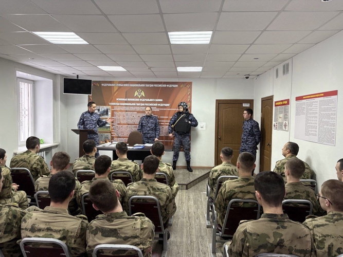 В Пермском крае прошли практические занятия для курсантов военного института Росгвардии