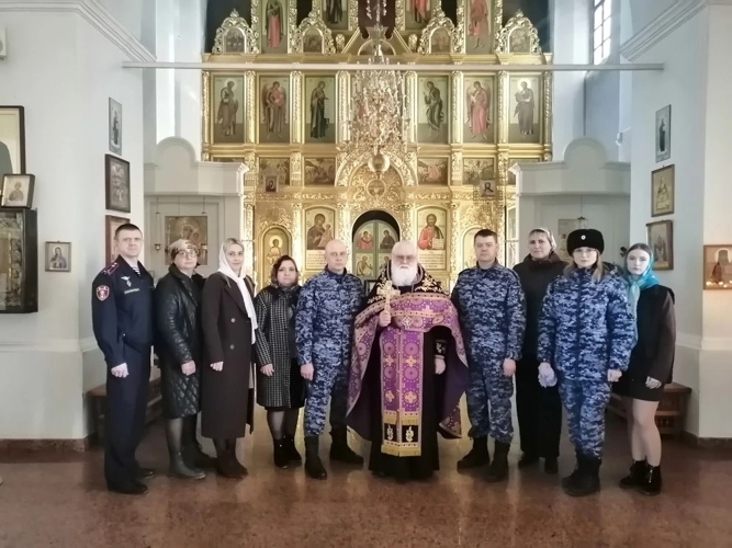 В Пермском крае состоялся молебен в честь 10-летия Росгвардии