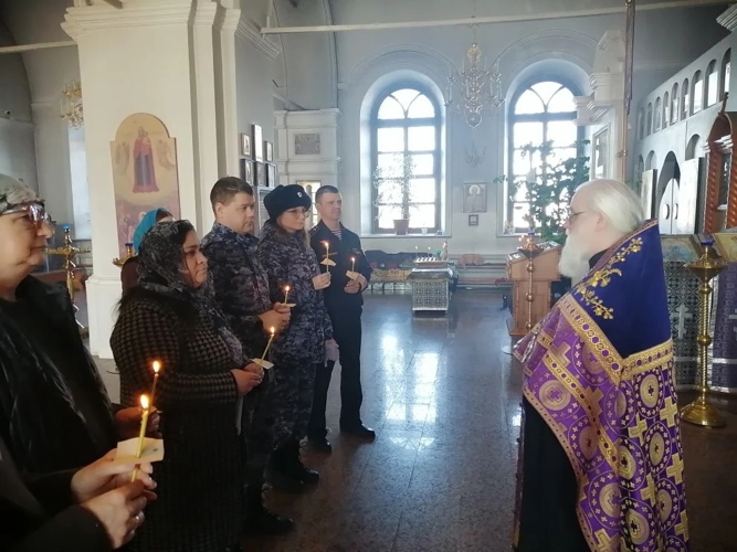 В Пермском крае состоялся молебен в честь 10-летия Росгвардии